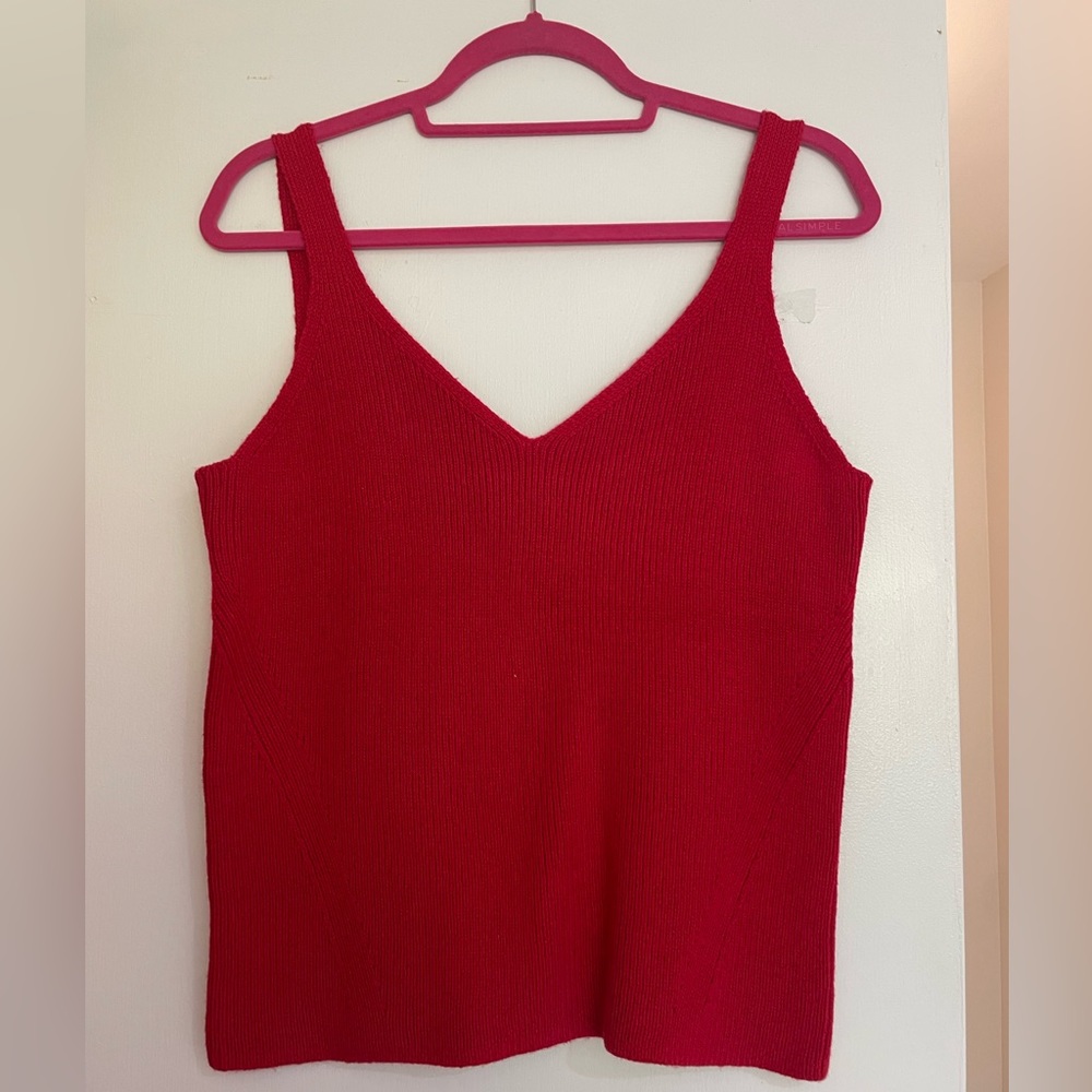 Old Navy V-Neck Rib-Knit Sweater Tank